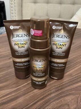 Erge Bronze Instant Sun Mousse - Shimmery Brown Finish